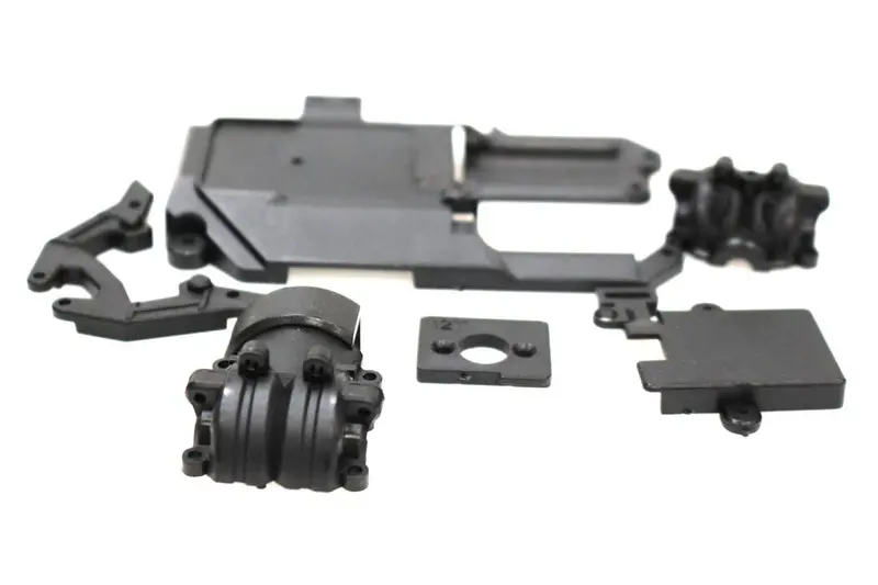 Rage R/C - Upper Deck, Servo Cover & Gearbox Housing 1