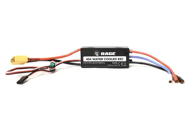Rage R/C - Water-Cooled 40A Brushless Esc Sc700bl Super Cat 1