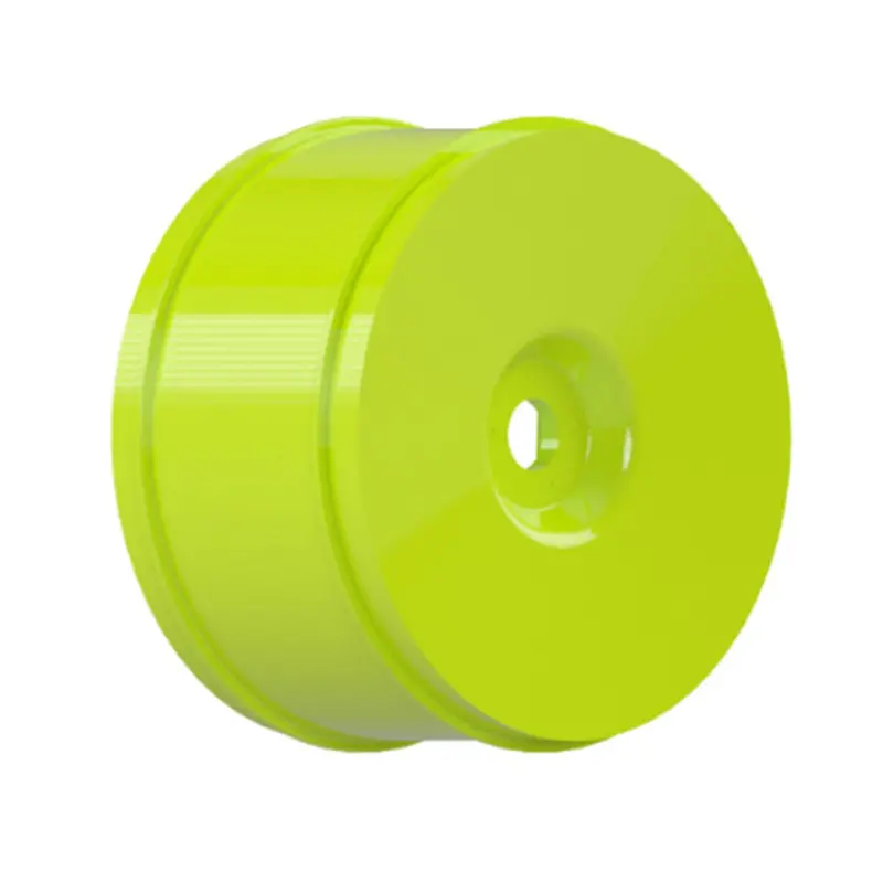 Raw Speed - 1/8 17Mm Hex Truggy Wheels (4) (Yellow) 1