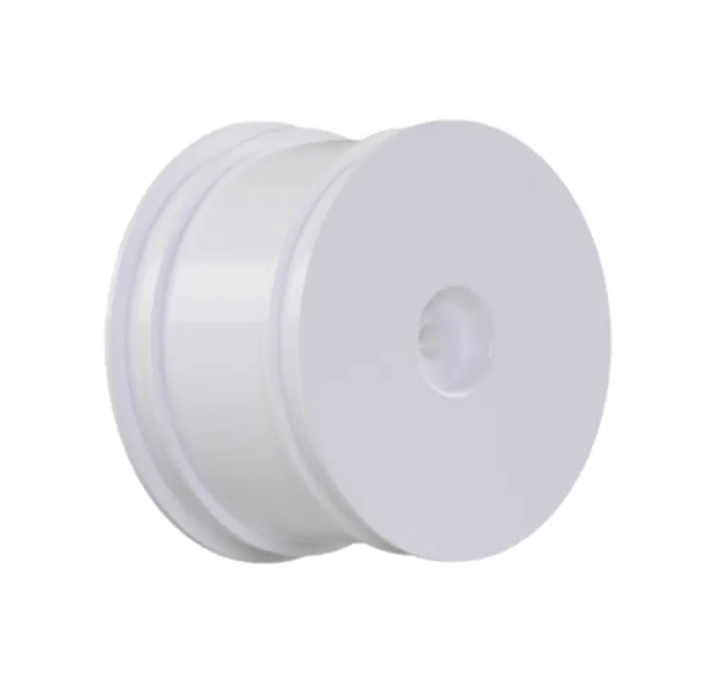 Raw Speed - 2.2" 12Mm Hex 1/10 Rear Buggy Wheels (White) (2) (B6/22/Rb6/Zx6) 1