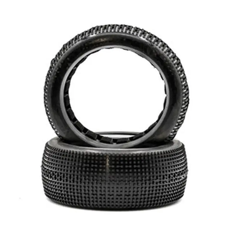 Raw Speed - Aurora - 1/8 Buggy Tires W/ Inserts (1 Pair) Soft (Yellow) 1