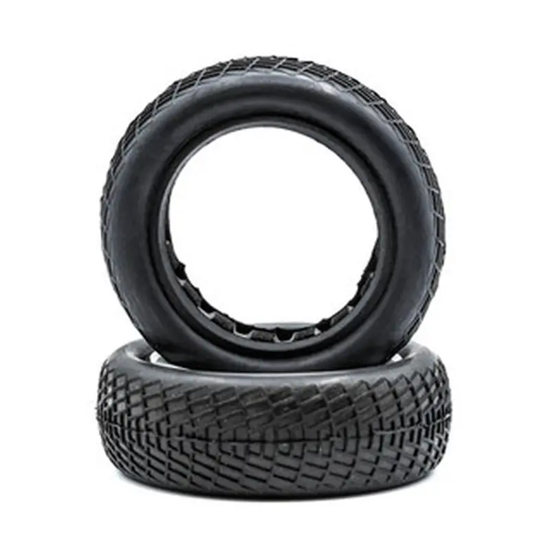 Raw Speed - Radar - 1/10 2Wd Front Buggy Tires W/ Inserts 2.2" (1 Pair) Gumball (Pink) 1