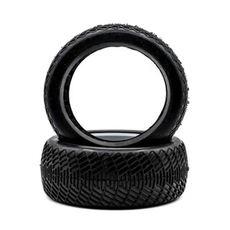 Raw Speed - Radar - 1/8 Buggy Tires W/ Inserts (1 Pair) Super Soft (Green) 1