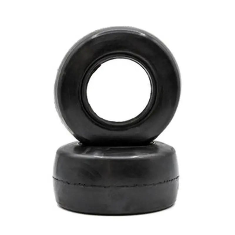 Raw Speed - Slick - 1/10 Sct / No-Prep Drag Tires W/ Inserts 2.2X3" (1 Pair) Super Soft (Green) 1