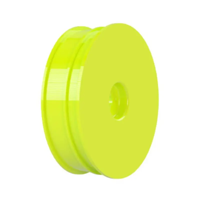 Raw Speed - Slim 2Wd 12Mm Hex 1/10 Front Carpet Buggy Wheel (Yellow) (2) - Ae 1