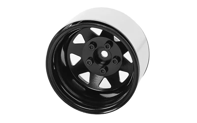 Rc4wd - 5 Lug Deep Dish Wagon 1.9" Steel Stamped Beadlock Wheels (Black) 1