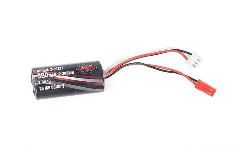 Rc4wd - 7.4V 320Mah Lithium Ion Battery W/Balance Plug 1