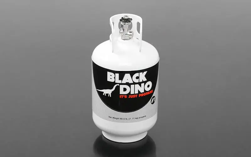 Rc4wd - Black Dino 1/10 Aluminum Propane Tank 1
