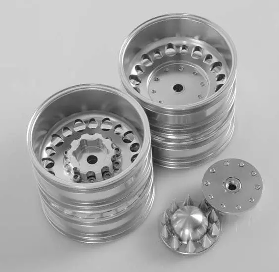 Rc4wd - Chaos Semi Truck Rear Wheels W/ Spiked Caps 1