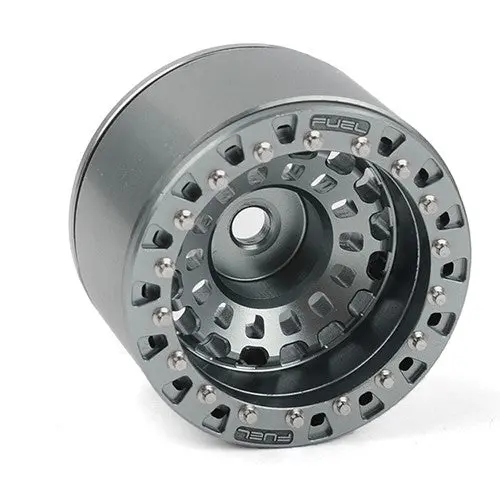 Rc4wd - Fuel Off-Road 1.55" Zephyr Beadlock Wheels (Gunmetal) 1