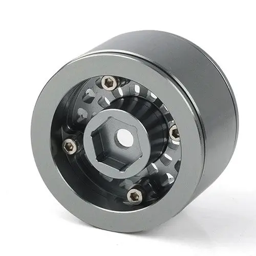 Rc4wd - Fuel Off-Road 1.55" Zephyr Beadlock Wheels (Gunmetal) 2