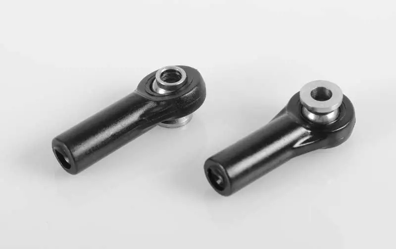 Rc4wd - M3 Medium Straight Plastic Rod Ends W/ Axial Width Balls (20 Pcs) 1