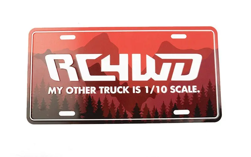 Rc4wd - "My Other Truck" License Plate 1
