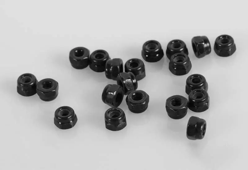 Rc4wd - Nylock Nuts M2 (Black) 1
