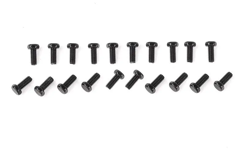 Rc4wd - Scale Hex Head Bolts (M2.5X6mm) (Black) 1