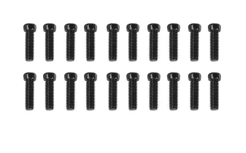 Rc4wd - Scale Hex Head Bolts (M3x10mm) (Black) 1