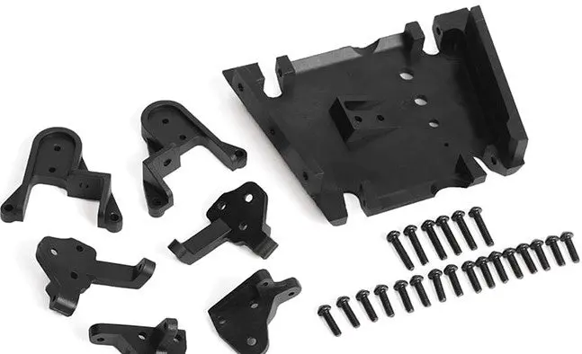 Rc4wd - Skid Plate And Suspension Mounts For Cross Country Off-Road Chassis 1
