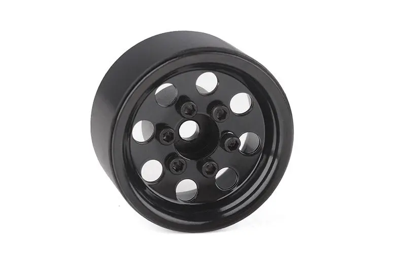Rc4wd - Stamped Steel 1.0" Pro8 Beadlock Wheels, Black 1