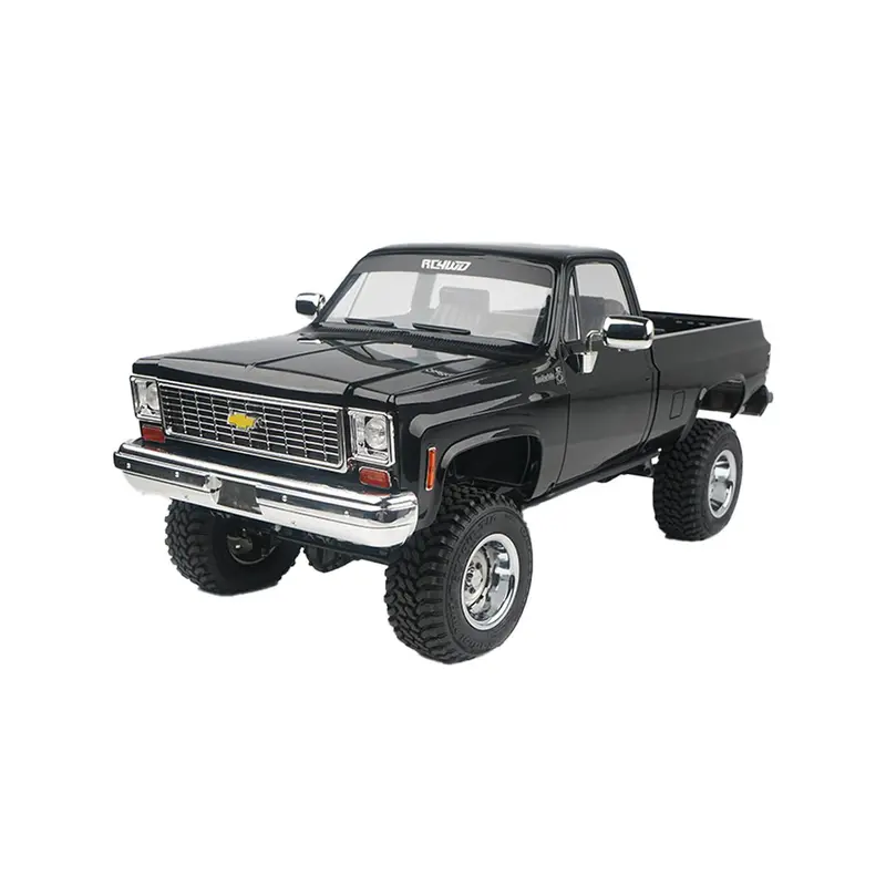 Rc4wd - Trail Finder 2 "Lwb" Rtr With Chevrolet K10 Scottsdale Hard Body Set - Black 1