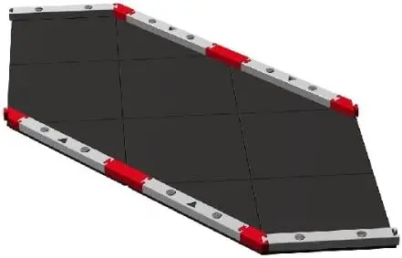 Rcp Tracks - Rcp Tracks Mini Z 50Cm 45 Degree Kit 1