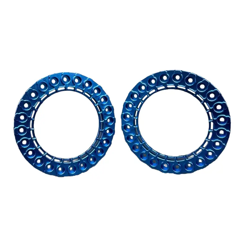 Reef's Rc - 1.9 "Sluice" Beadlock Ring (Blue) (2) 1