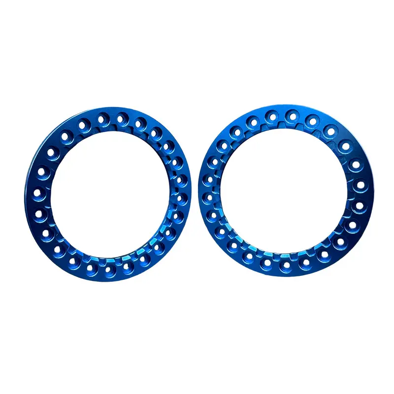 Reef's Rc - 1.9 "Tectonic" Beadlock Ring (Blue) (2) 1