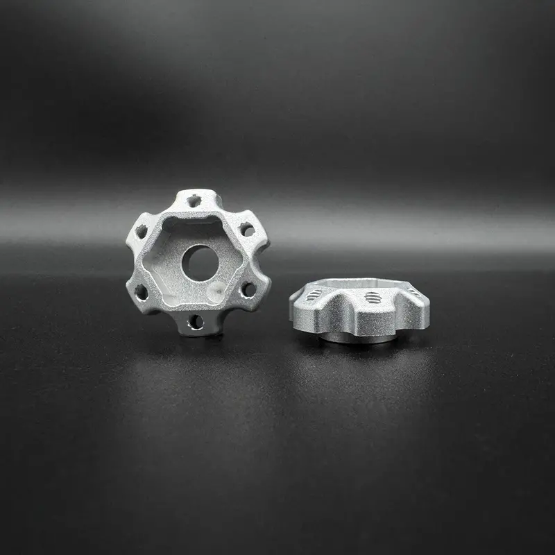 Reef's Rc - 12Mm Hex "Dot" Machined Aluminum Hubs (2) "1 Dot 2Mm" 1