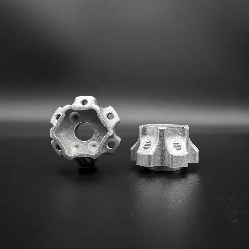 Reef's Rc - 12Mm Hex "Dot" Machined Aluminum Hubs (2) "3 Dot 7Mm" 1