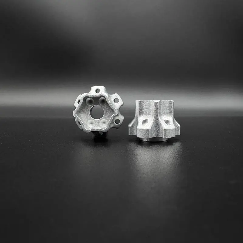 Reef's Rc - 12Mm Hex "Dot" Machined Aluminum Hubs (2) "4 Dot 10Mm" 1