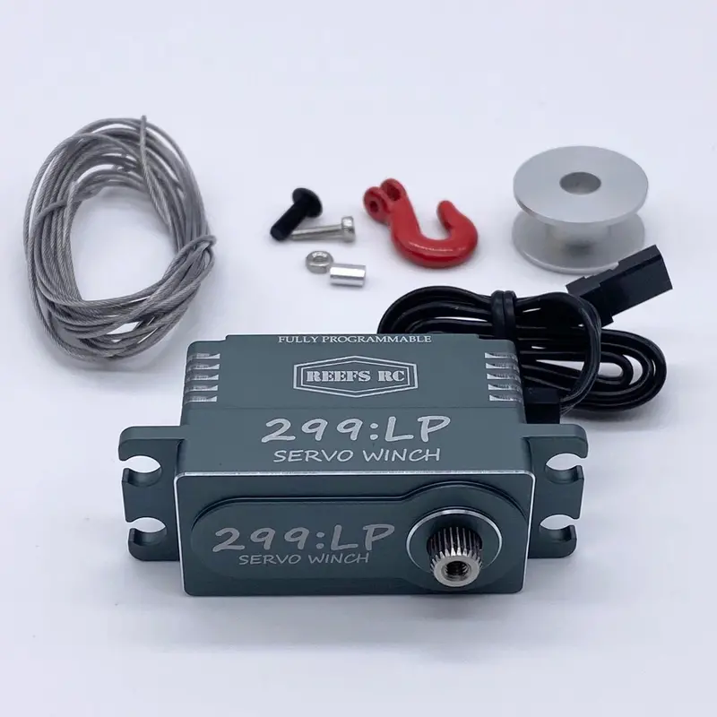 Reef's Rc - 299 Low Profile Servo Winch W/ Built In Controller 1