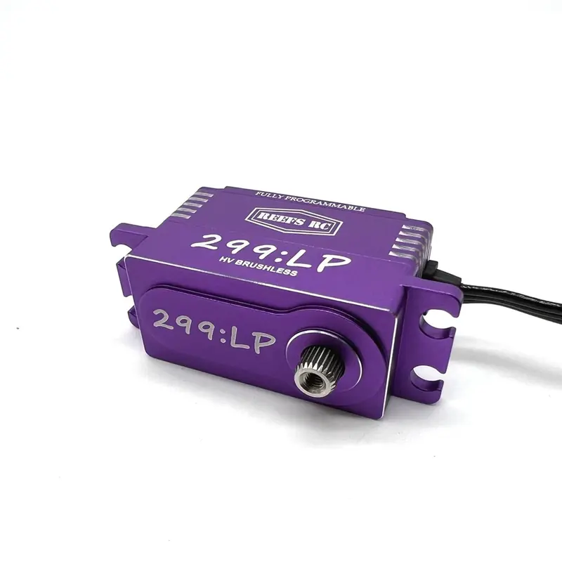 Reef's Rc - 299Lp Special Edition Purple High Speed High Torque Low Profile Brushless Servo .0.57/313 @ 8.4V 1