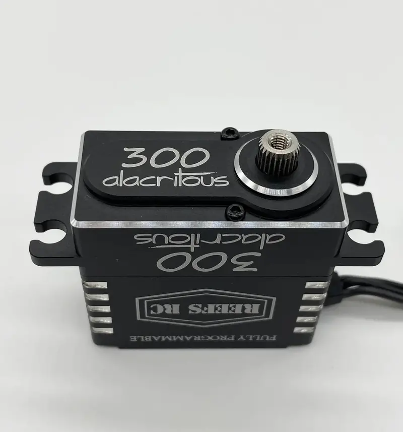 Reef's Rc - 300 Alacritous (Lightning Fast) Programmable High Speed Brushless Servo 2