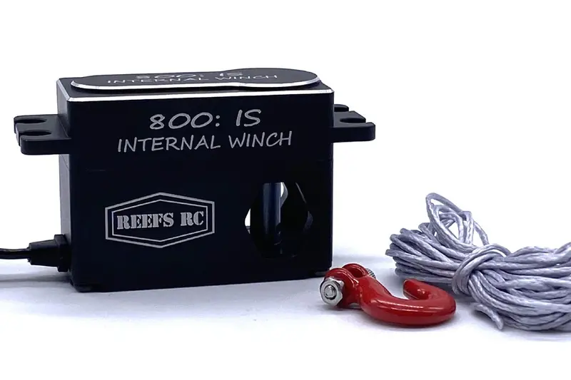 Reef's Rc - 800 Is Internal Spool Low Pro High Torque High Speed Brushless Servo W/ Built In Winch Controller 1