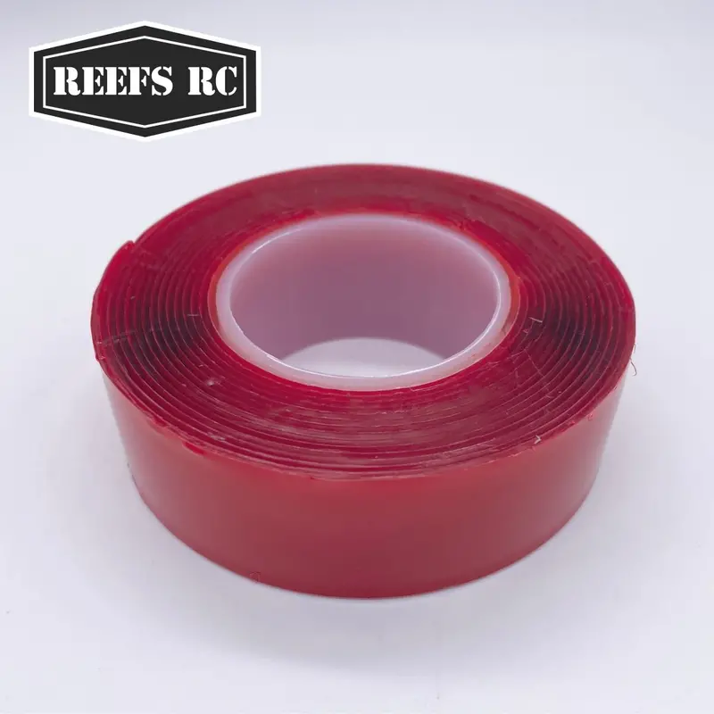 Reef's Rc - 9' Long Servo Tape, Double Sided, Clear 1