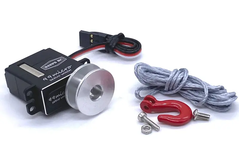 Reef's Rc - 99Micro High Torque Digital Coreless Servo Winch, Includes Micro Spool W/ Synthetic Line 1