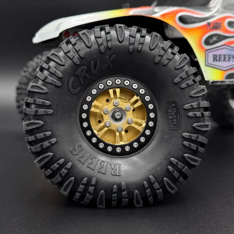 Reef's Rc - Brass 1.9 "Blade" Wheel Face (2) 2