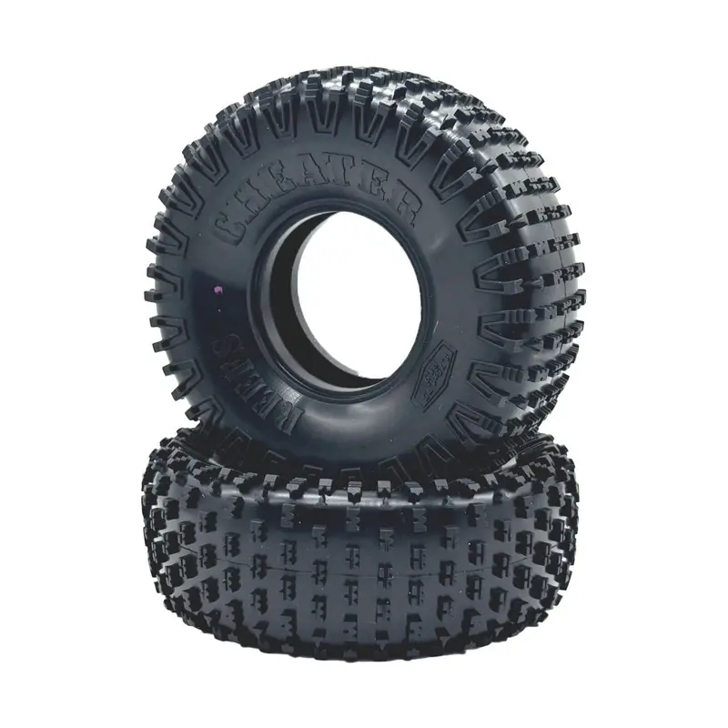 Reef's Rc - Cheaters Tires 1.9 / 4.75" Xp Pink Compound (2) 1