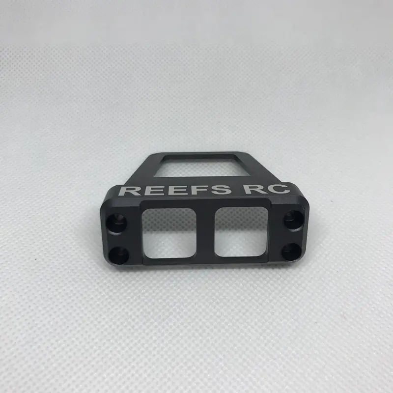 Reef's Rc - Cnc Machined Aluminum Servo Shield - Dark Gray 1