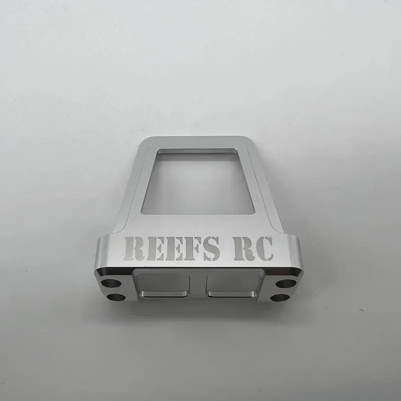 Reef's Rc - Cnc Machined Aluminum Servo Shield - Silver 1