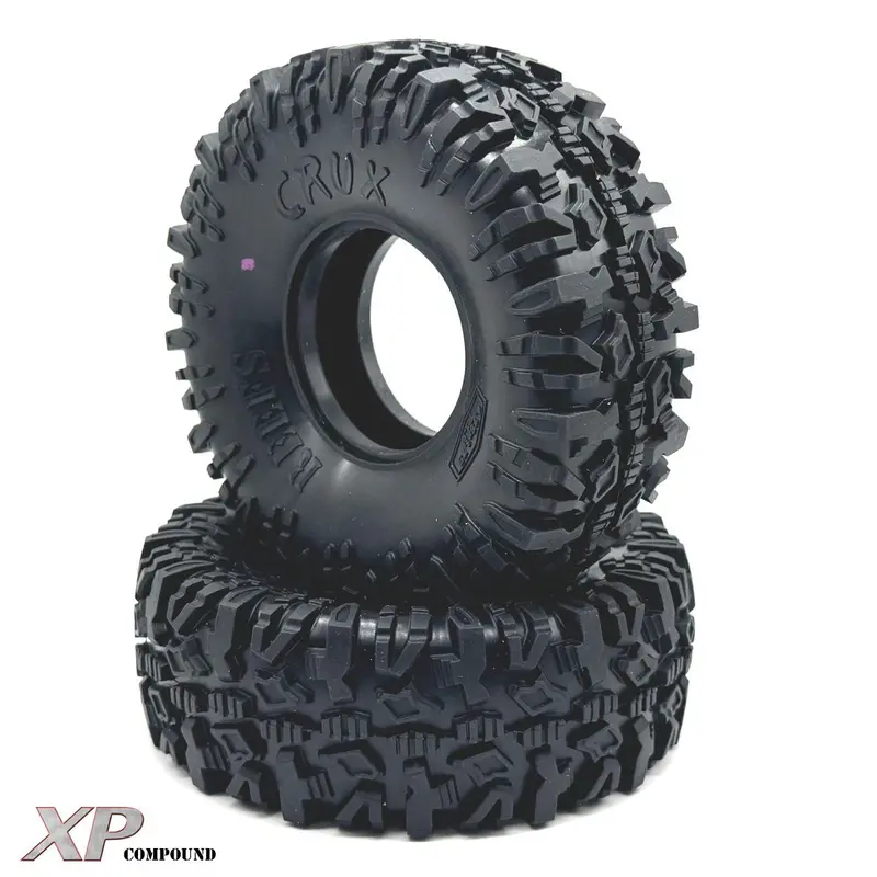 Reef's Rc - Crux Tires 1.9 / 4.75" Xp Pink Compound (2) 1