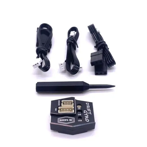 Reef's Rc - Drift Gyro For 1/10 And Mini Scale Rc Drift Cars, Black 2