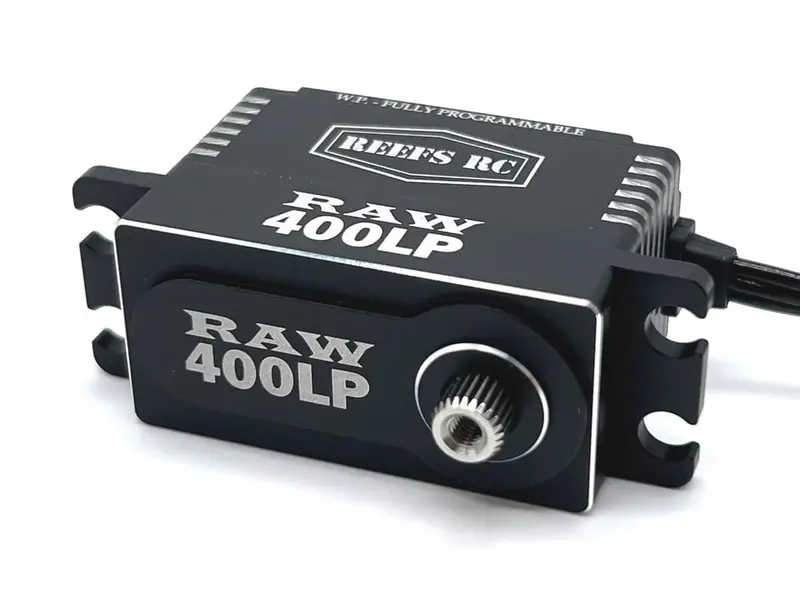 Reef's Rc - Raw 400 Lp Black Fully Programmable Waterproof Servo 1