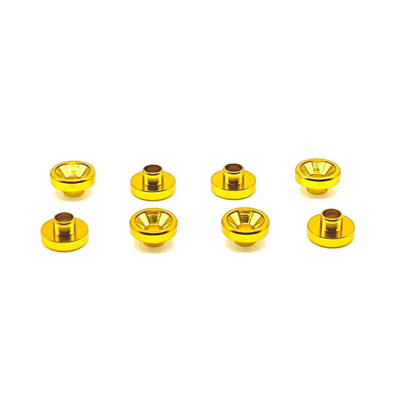 Reef's Rc - Servo Washers 8Pk, Gold 1