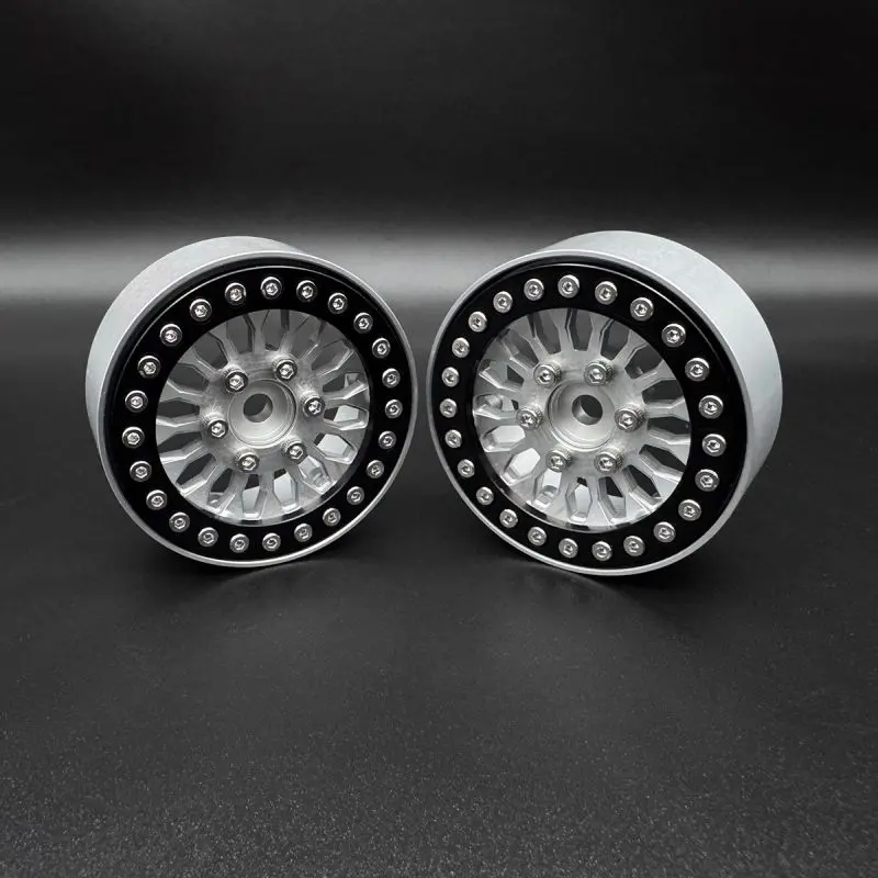 Reef's Rc - Shield 1.9 Beadlock Wheels W/ Reef Hubs & Rings (2Pk) 1