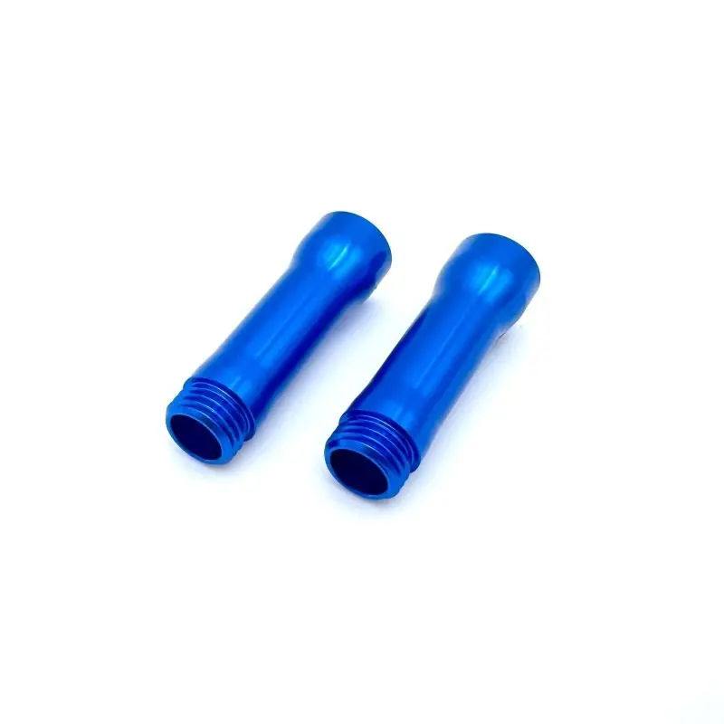 Reef's Rc - Xp Blue Anodized Shock Bodies For 90Mm Shocks, 1 Pair 1