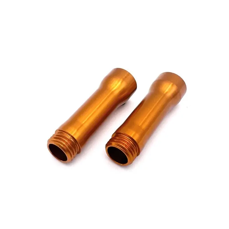 Reef's Rc - Xp Orange Anodized Shock Bodies For 90Mm Shocks, 1 Pair 1