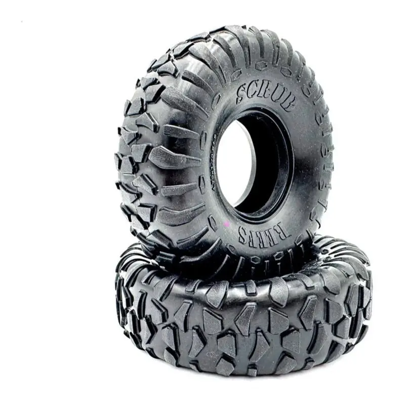 Reef's Rc - Xp Scrub 4.75 Crawler Tire W/Foam (2) (Pink) 1