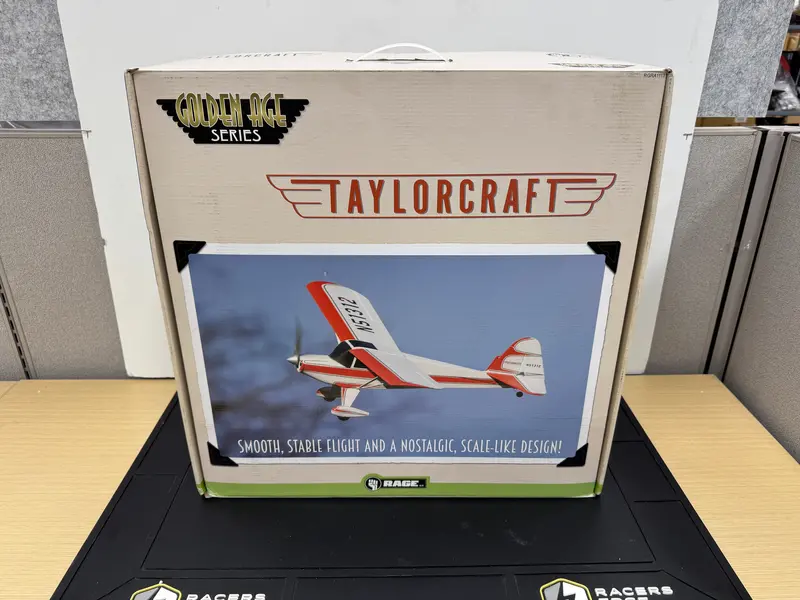 Rgra1113 Taylorcraft Golden Age Micro Rtf Airplane Open Package, And Fixed 1
