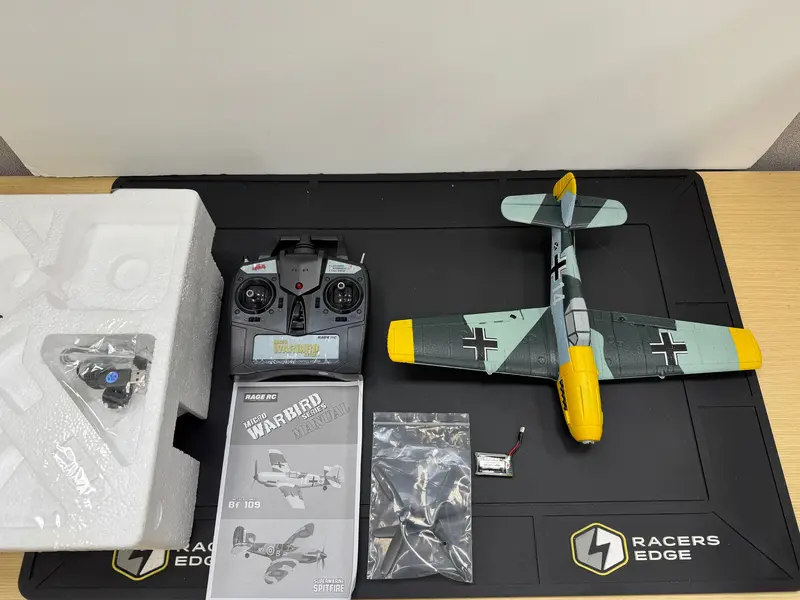 Rgra1304 Messerschmitt Bf 109 Micro Rtf Airplane Open Package 1