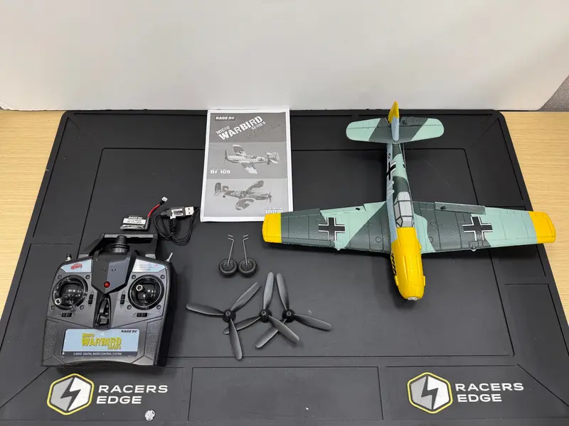 Rgra1304 Messerschmitt Bf 109 Micro Rtf Airplane Open Package, And Fixed 1